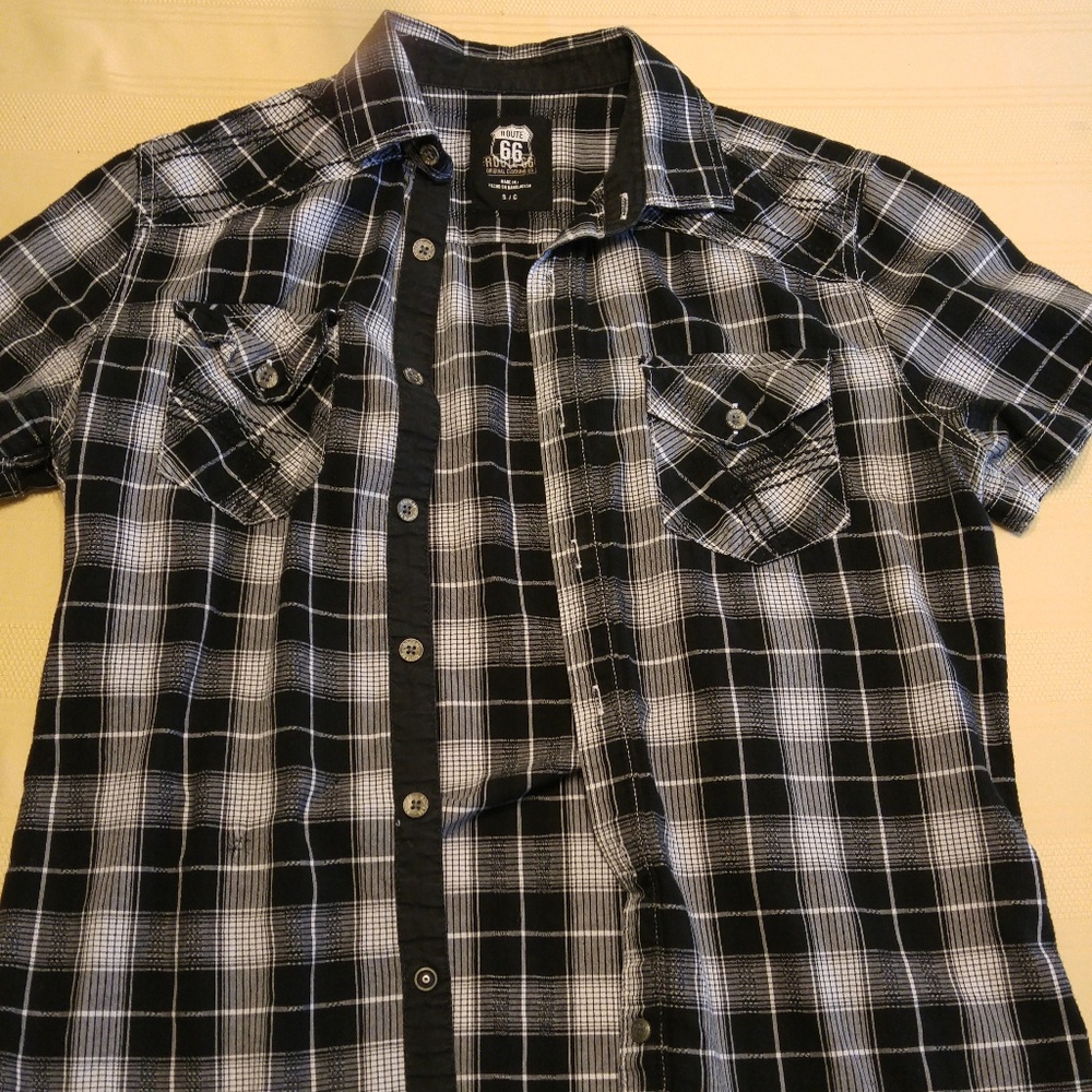 Men's ROUTE 66 Button Down Shirt